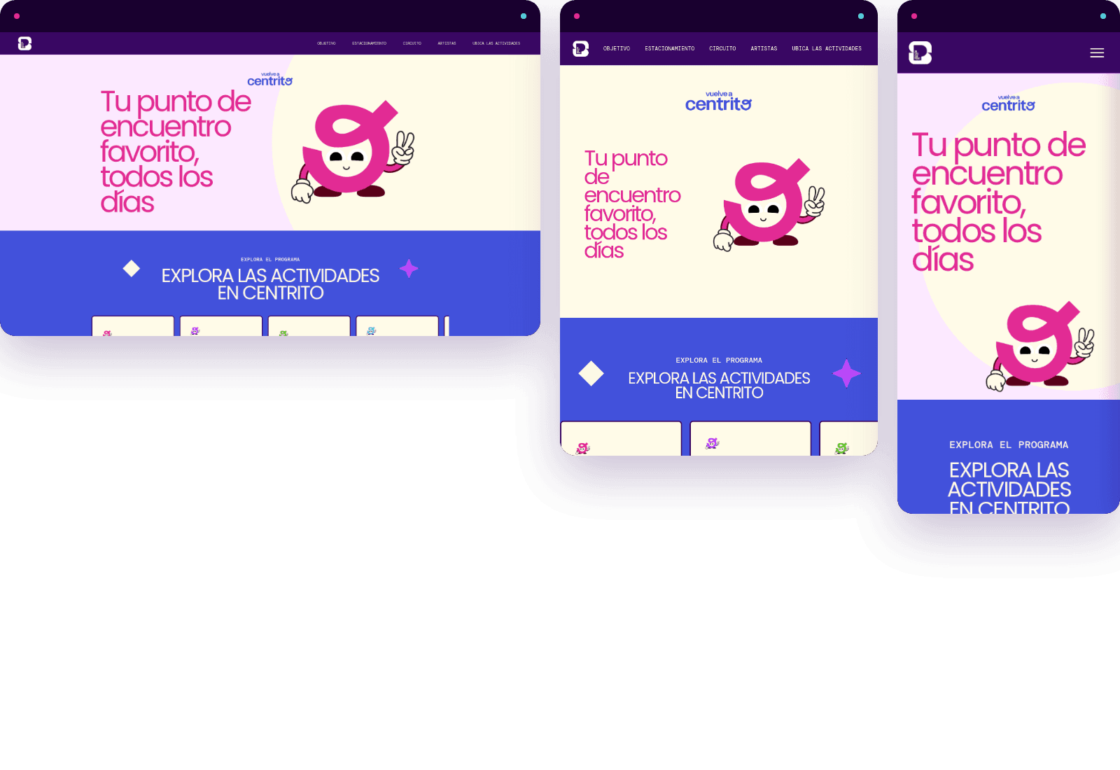 Vuelve a Centrito La experiencia en cada pantalla